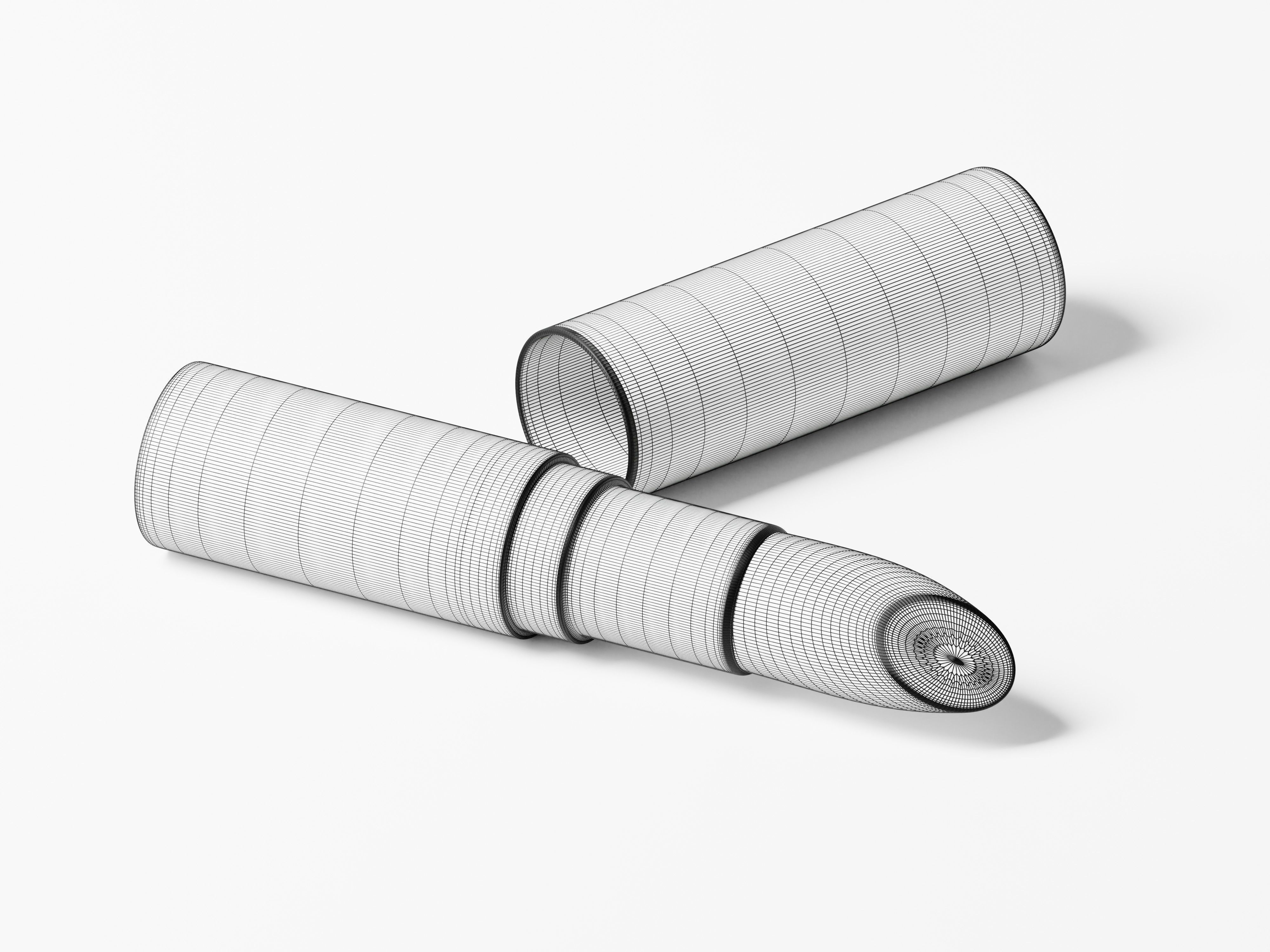 Pink Matte Lipstick 3D Model Low-poly 3D model_2