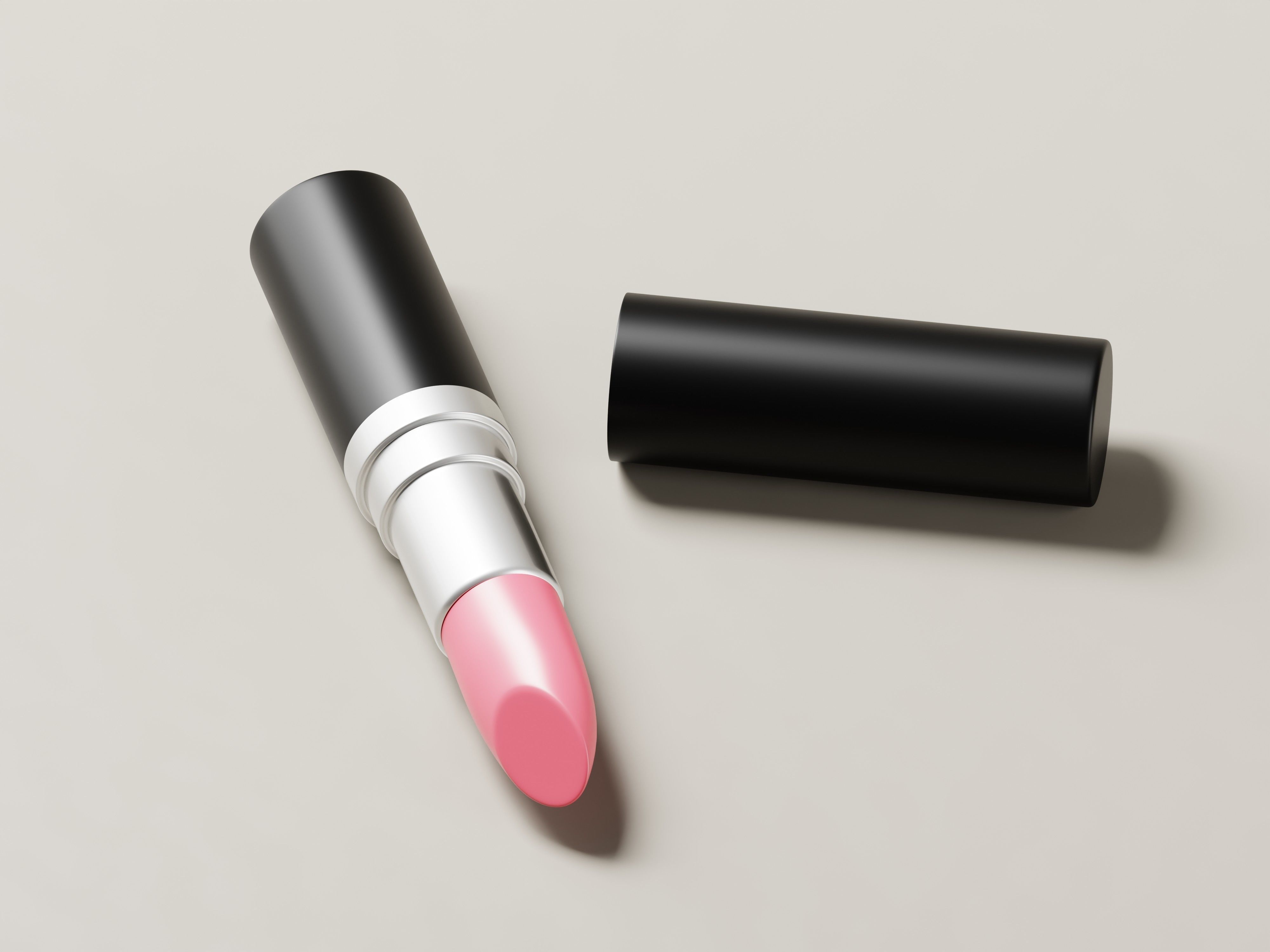 Pink Matte Lipstick 3D Model Low-poly 3D model_4