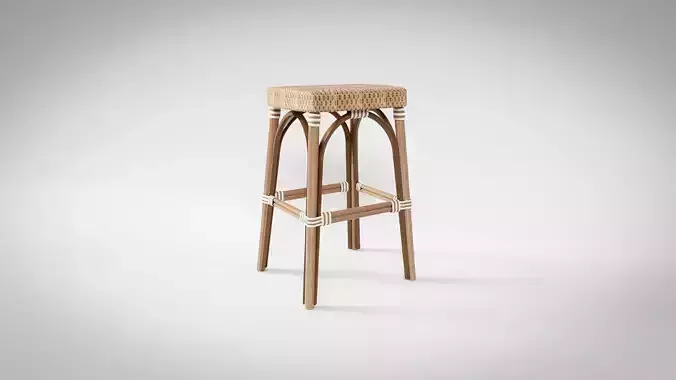 Rattan Counter Stool