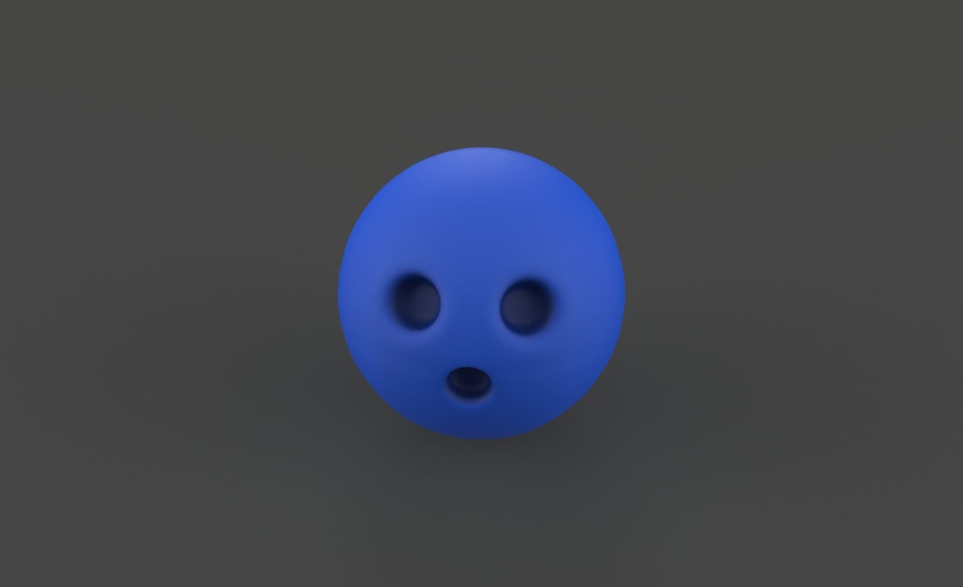 Cartoon Koala Bowling And Ball Bowling Low-poly 3D model_24