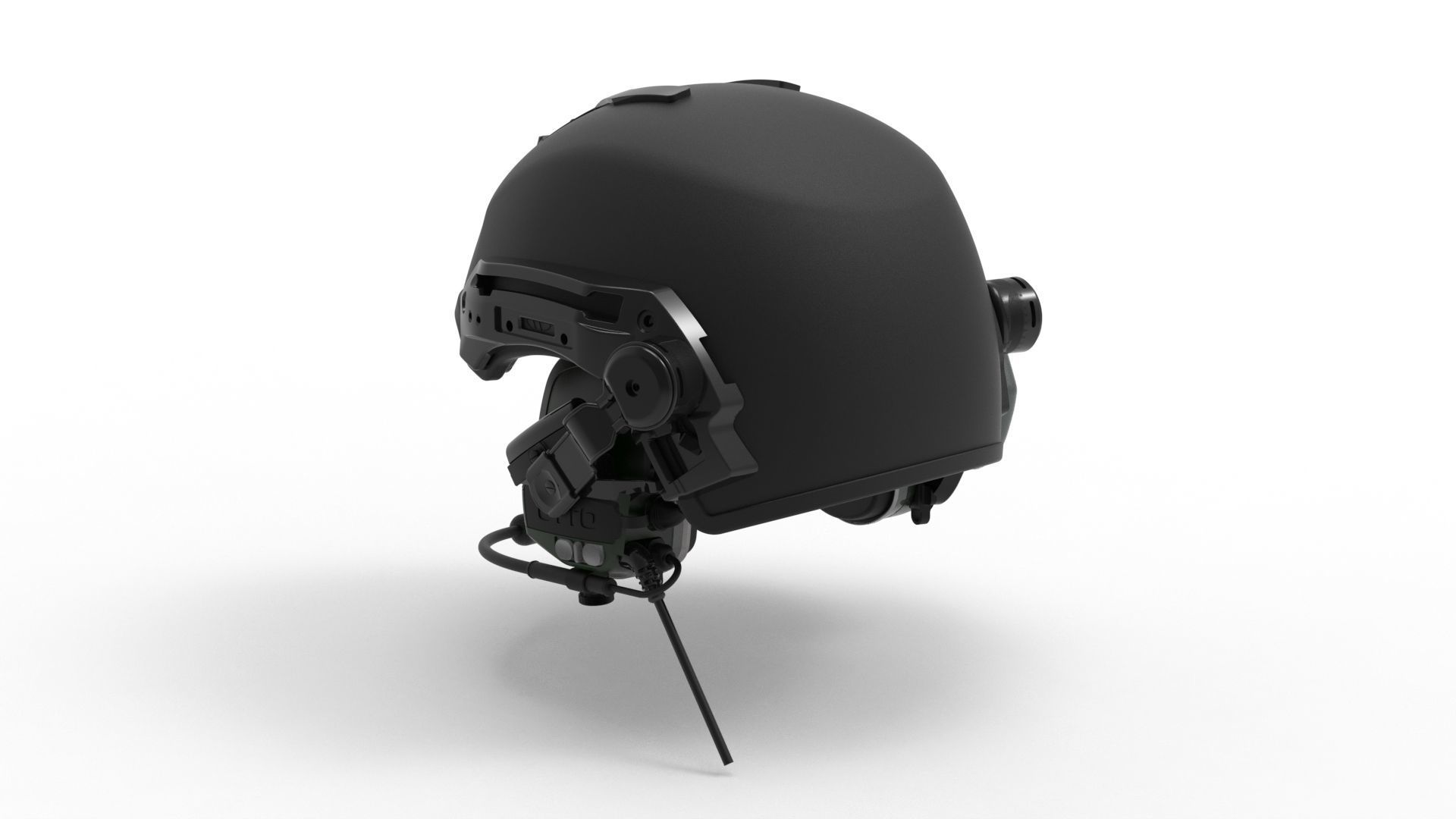 Tactical Helmet - Detailed and High Poly 3D model_5