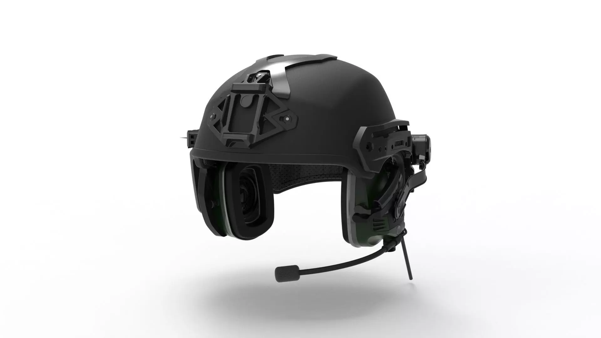 Tactical Helmet - Detailed and High Poly 3D model_0