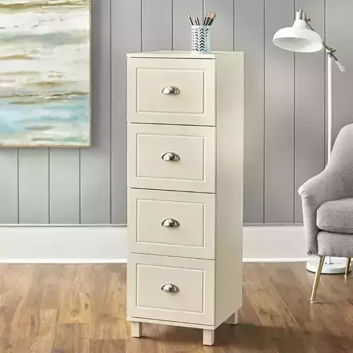 Brodan Wide Drawer File Cabinet 3D model