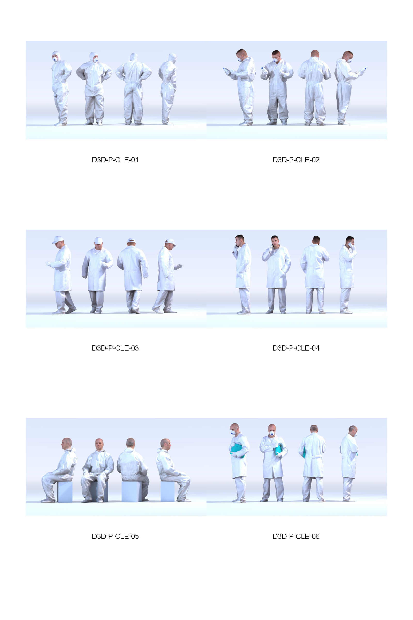 Dosch 3D - People - Clean Room Vol 1 3D model_11