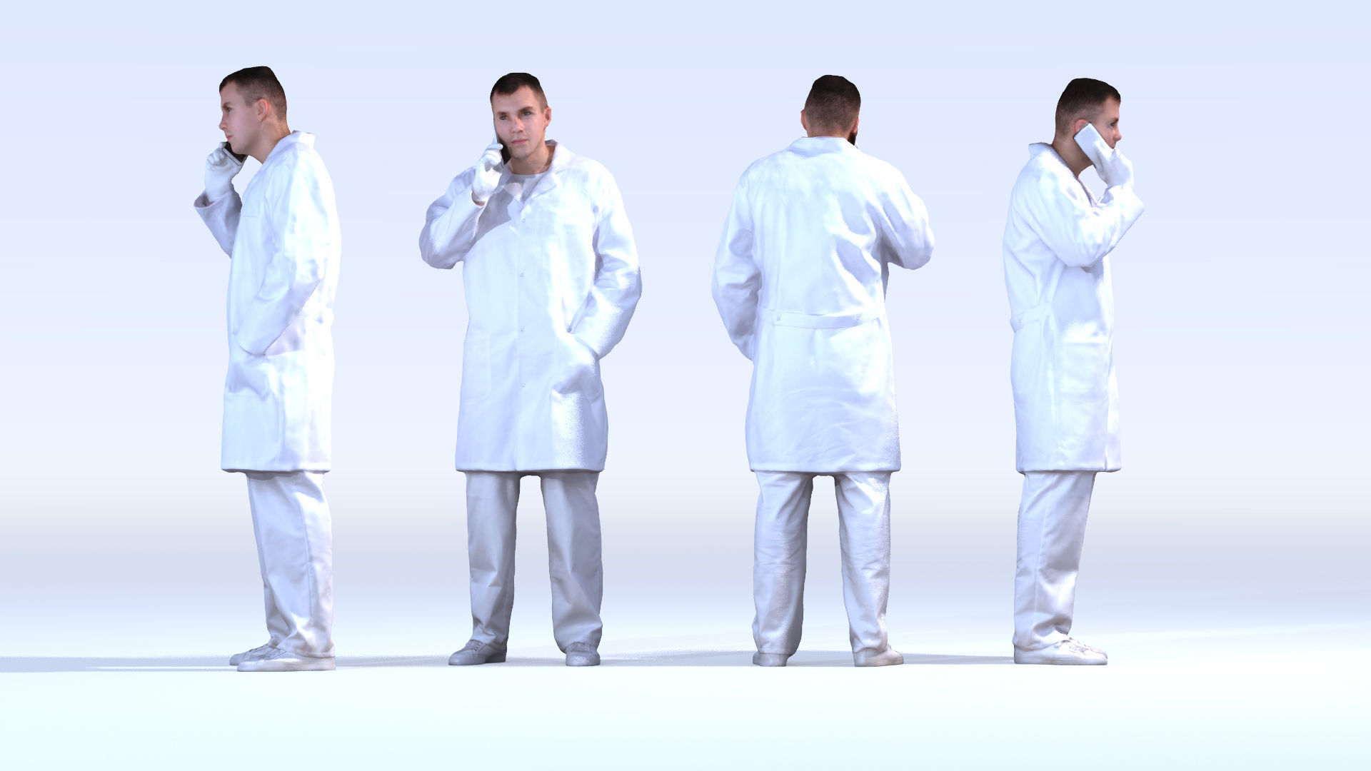 Dosch 3D - People - Clean Room Vol 1 3D model_4