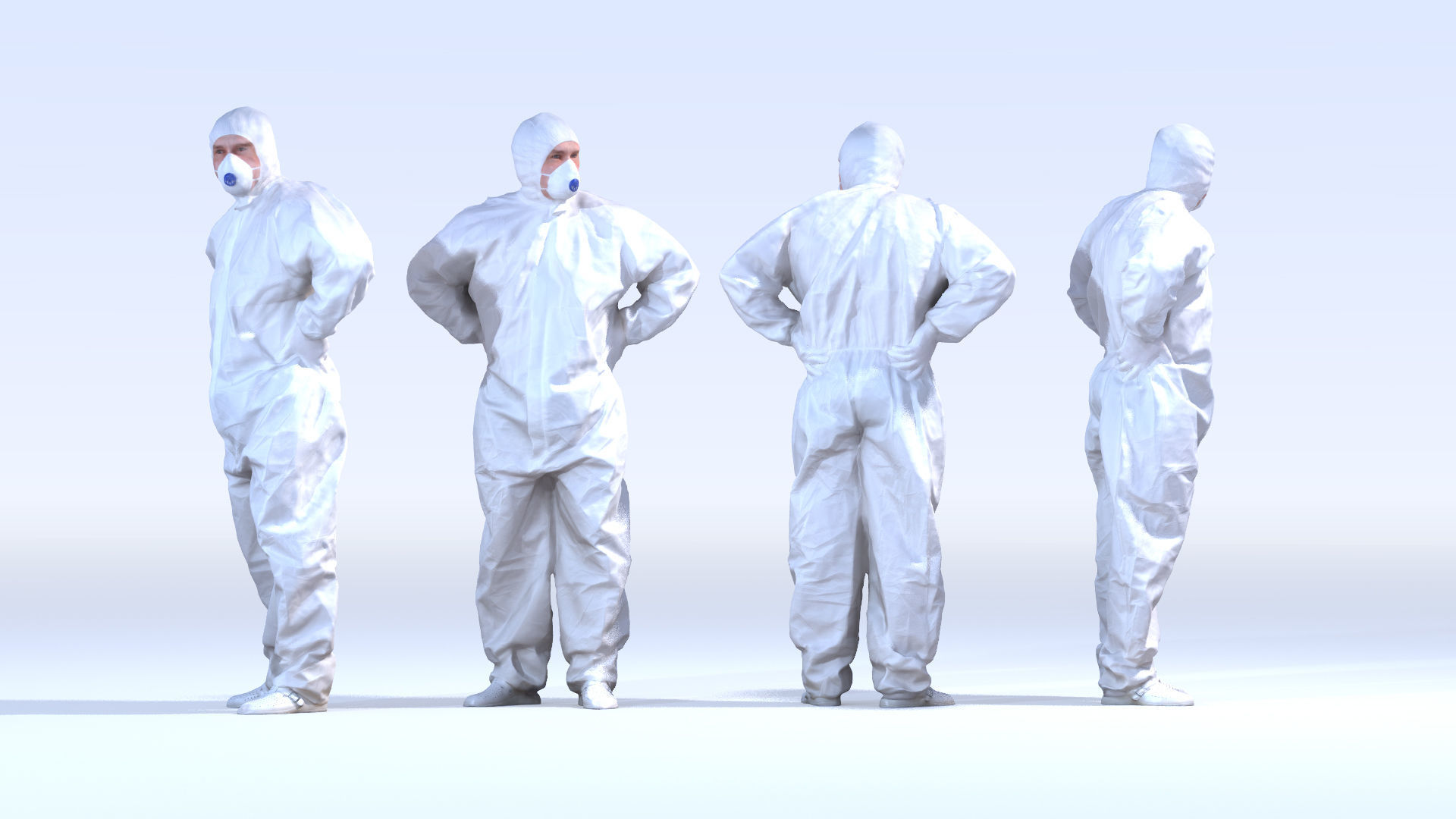 Dosch 3D - People - Clean Room Vol 1 3D model_1