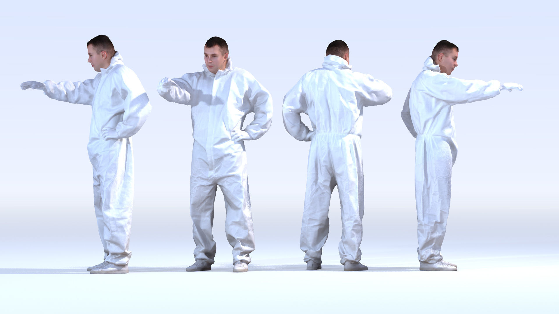 Dosch 3D - People - Clean Room Vol 1 3D model_8
