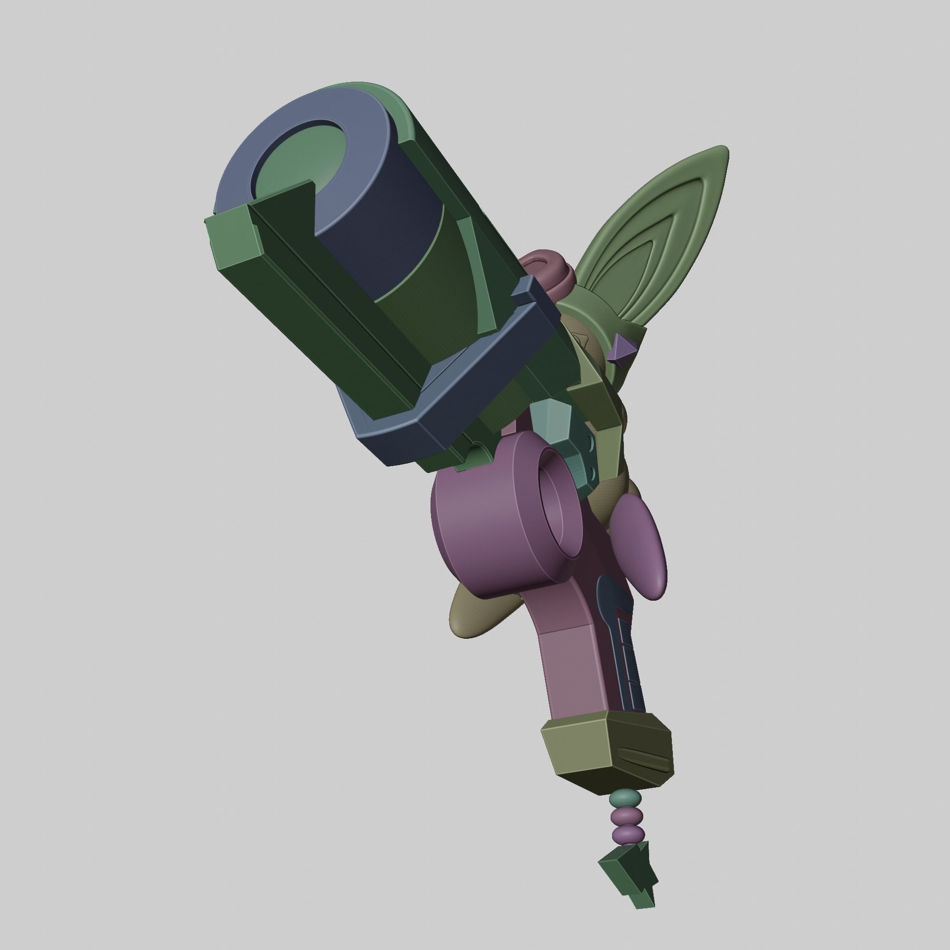 BATTLE BUNNY MISS FORTUNE COSPLAY 3D print model_14