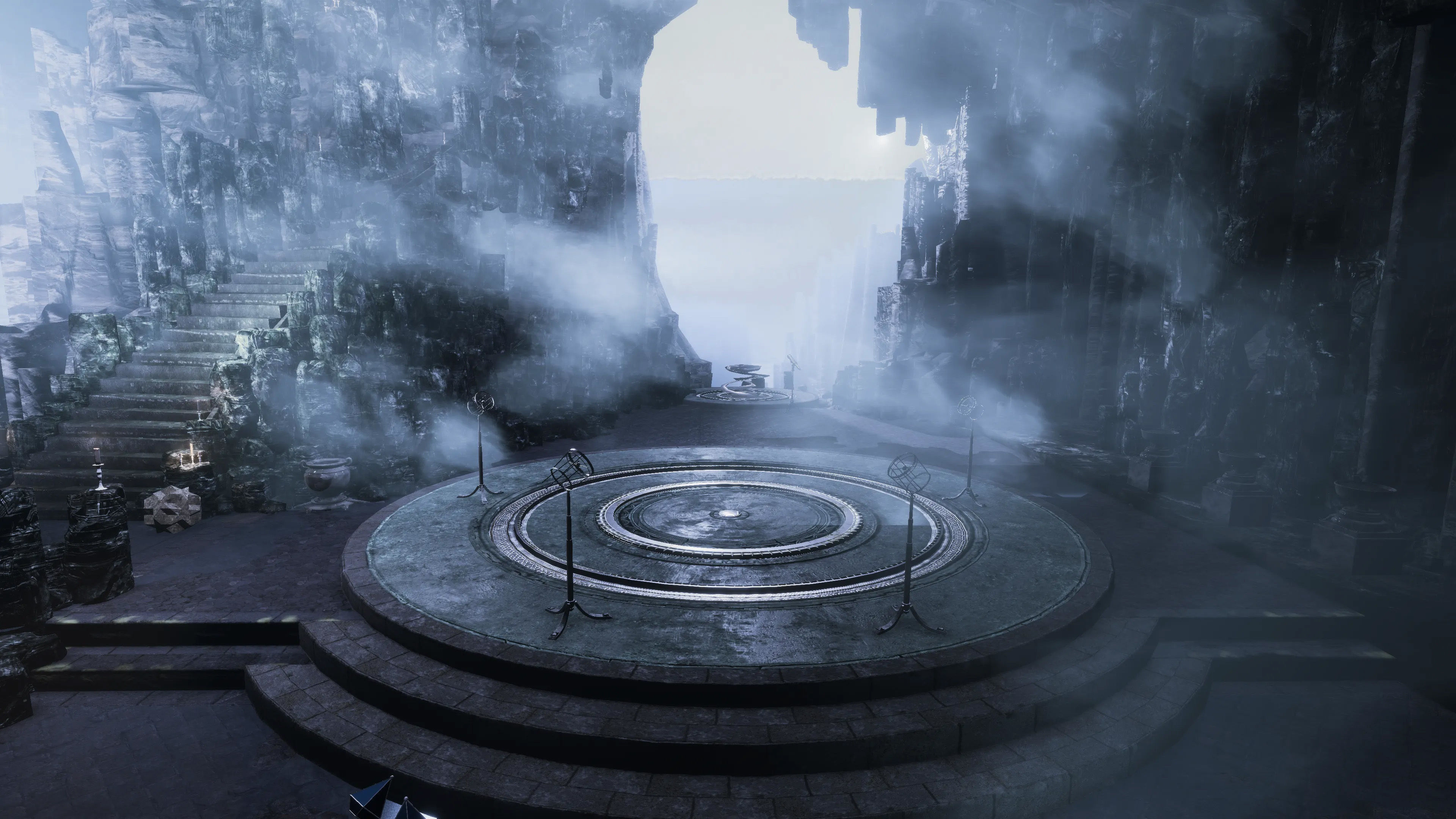 Merlin s Cave Environment  Low-poly 3D model_10