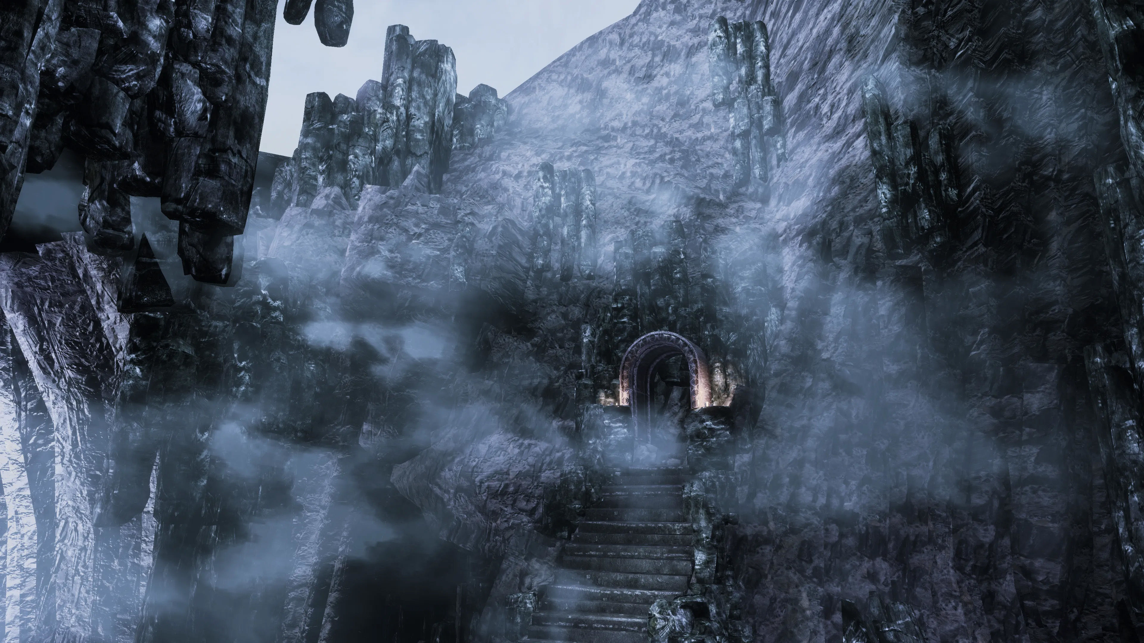 Merlin s Cave Environment  Low-poly 3D model_6