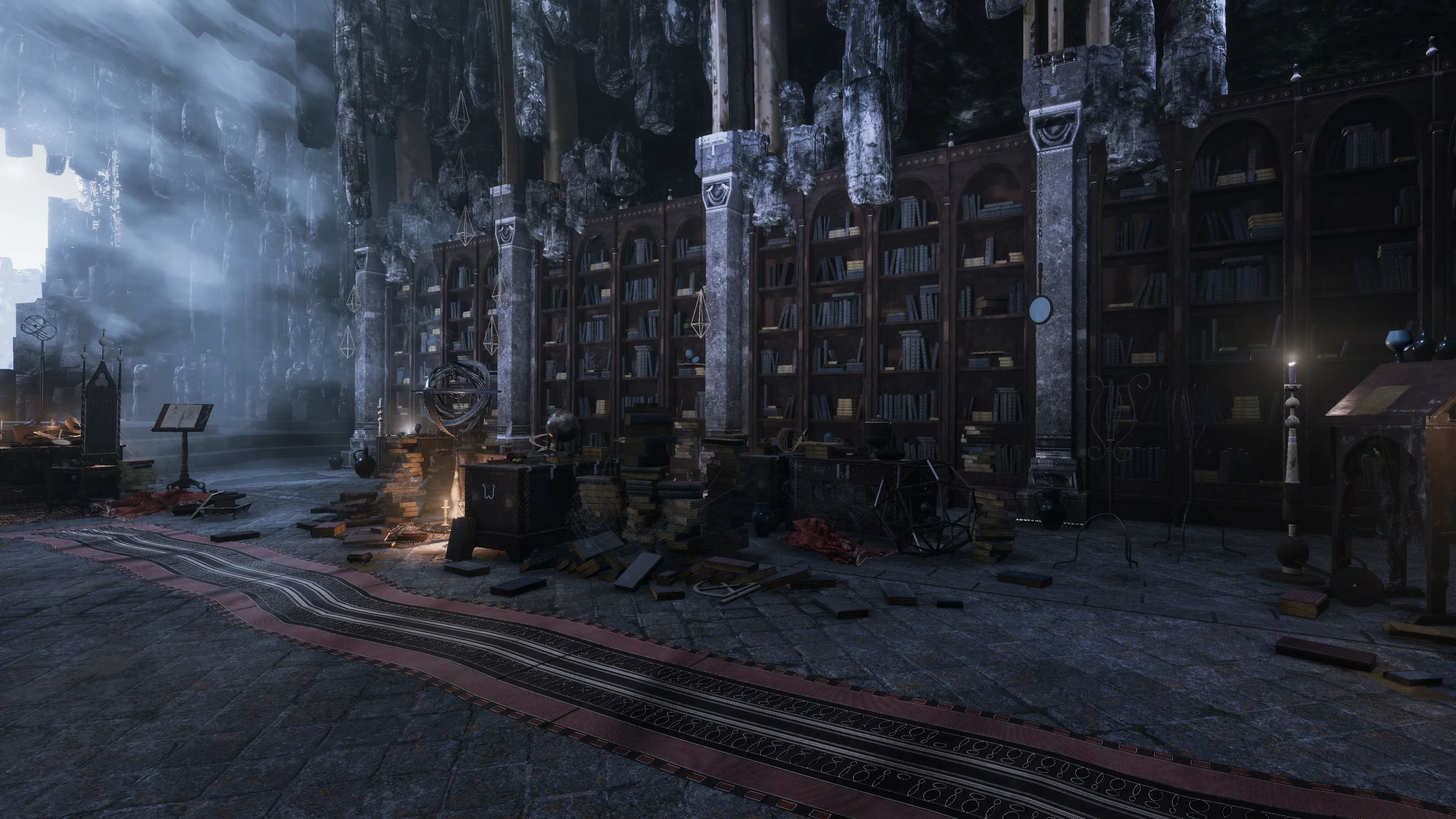 Merlin s Cave Environment  Low-poly 3D model_2