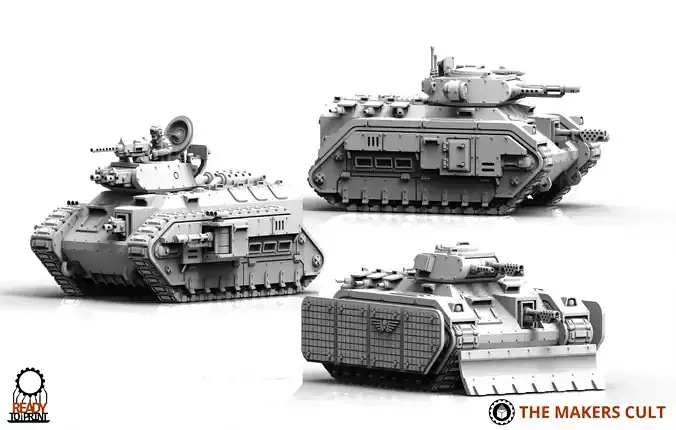 Universal Guard - Transport Tank 3D print model
