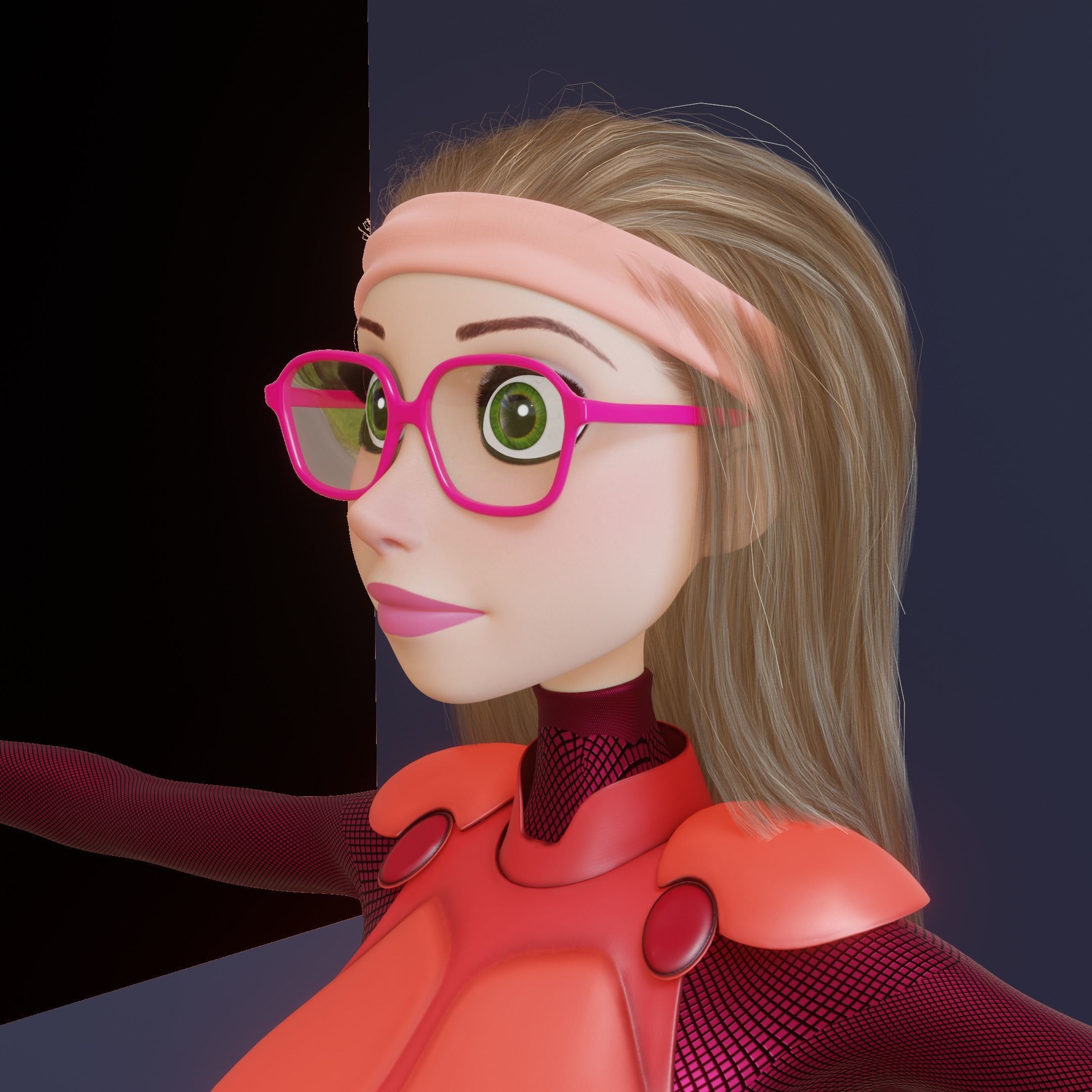 HoneyLemon Low-poly 3D model_17