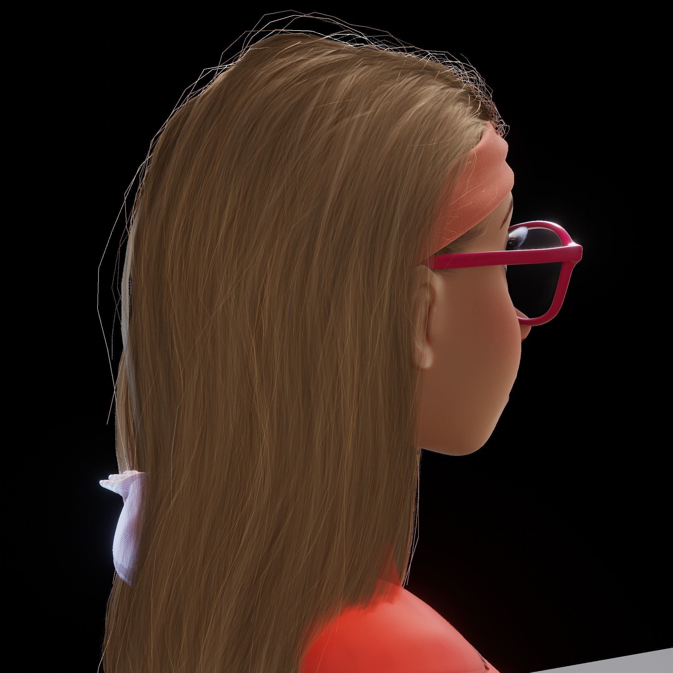 HoneyLemon Low-poly 3D model_9