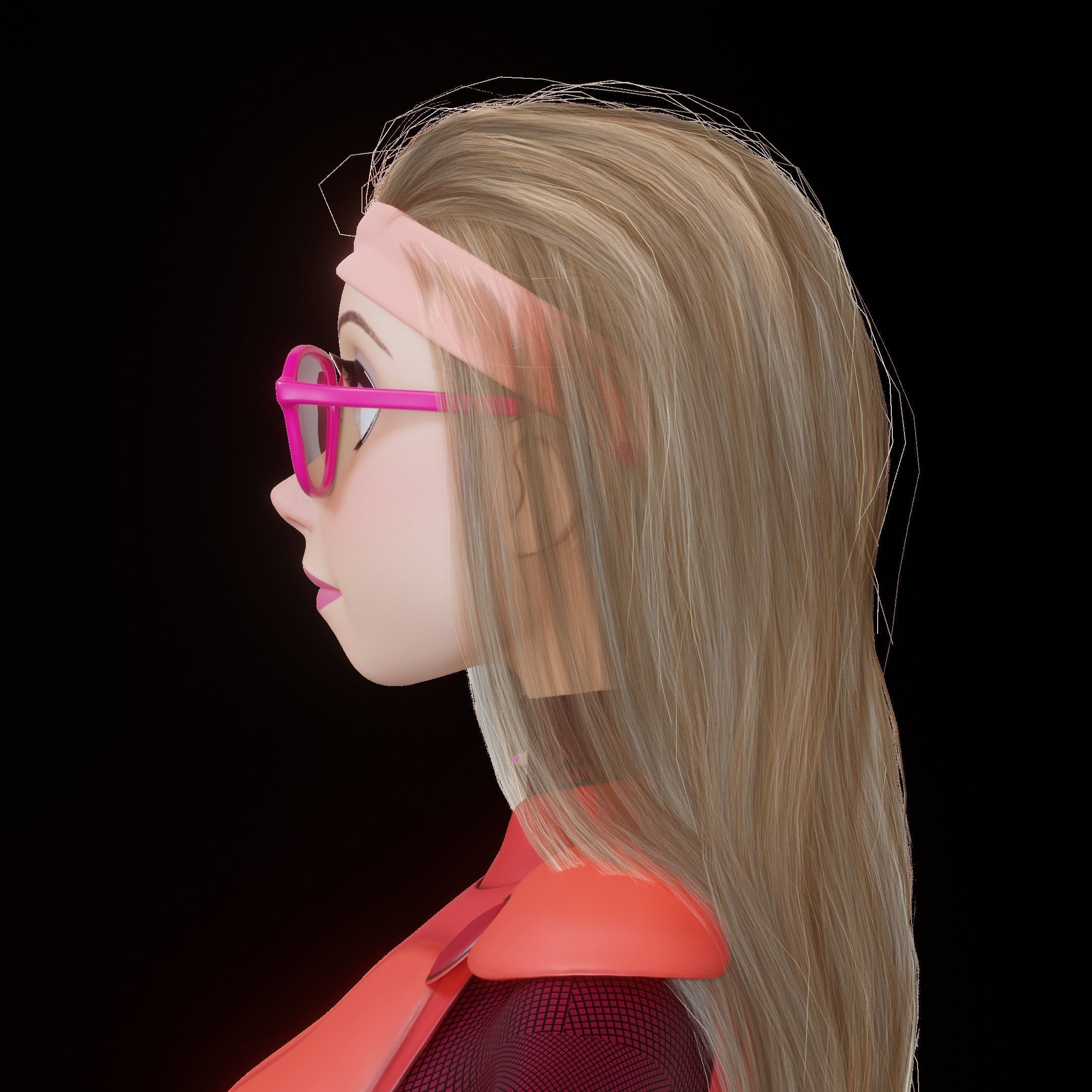 HoneyLemon Low-poly 3D model_15