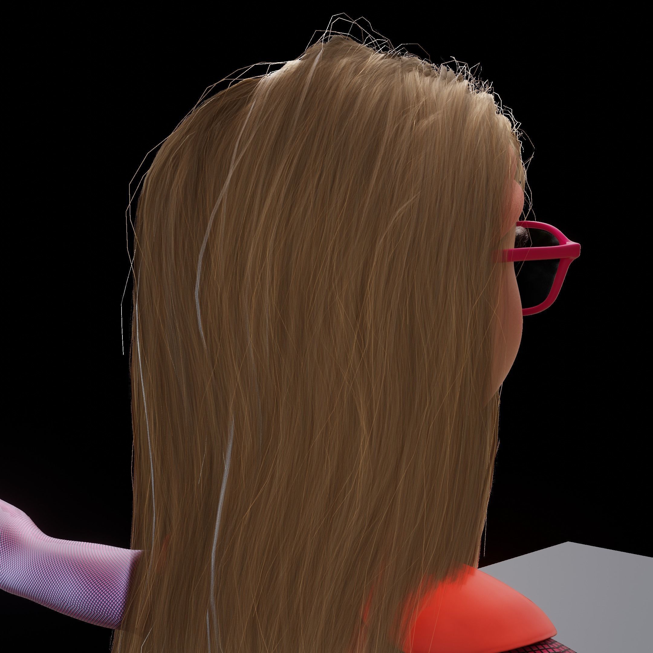 HoneyLemon Low-poly 3D model_10