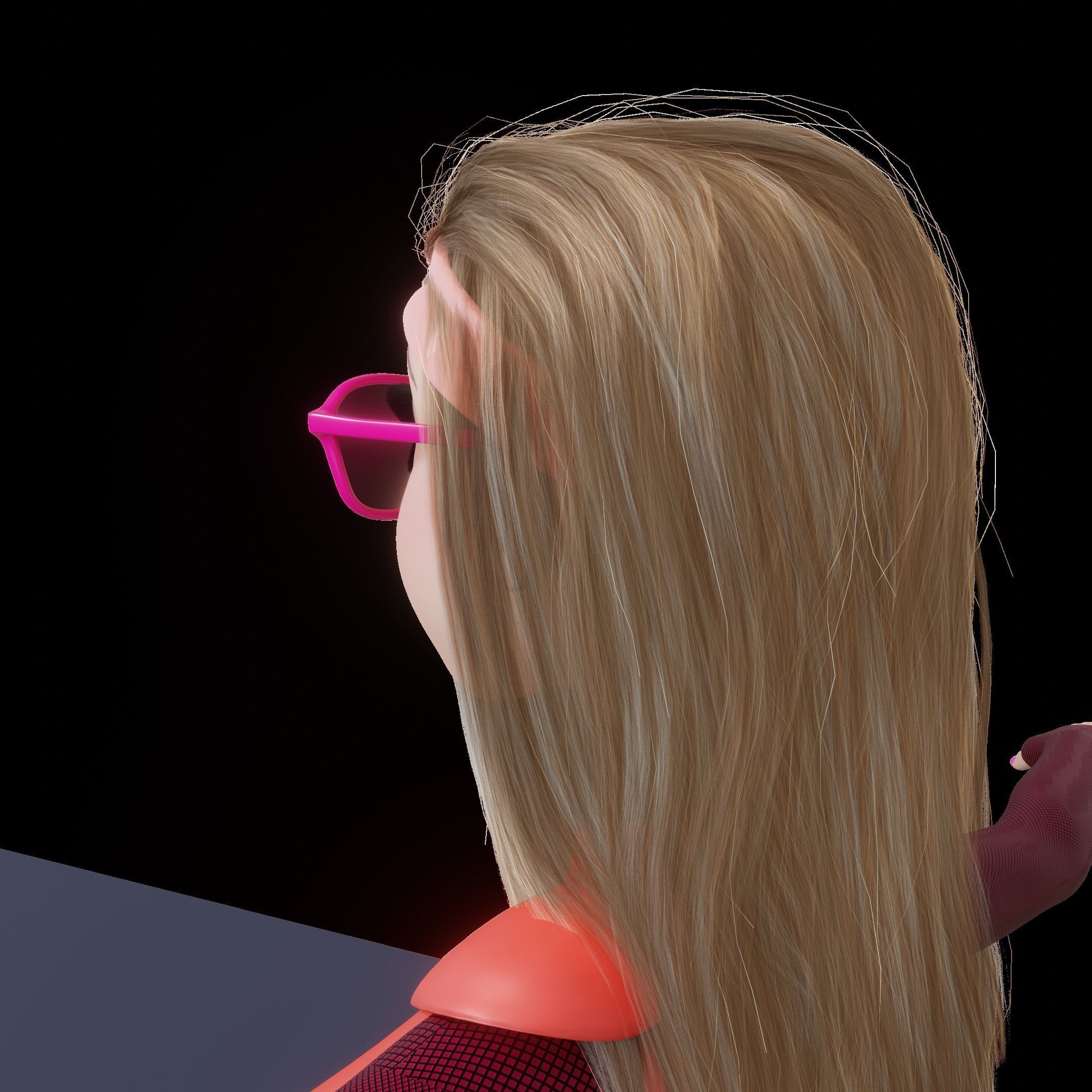 HoneyLemon Low-poly 3D model_14