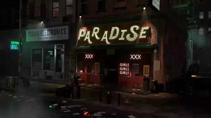 1970 s New York City Alley