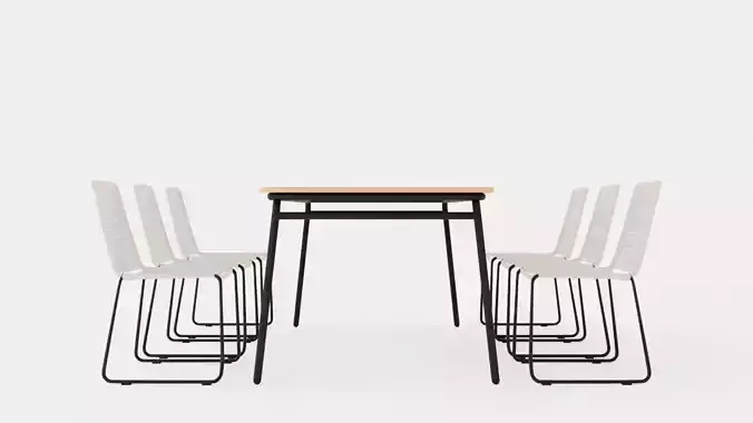 Bjorko and Hono dining set