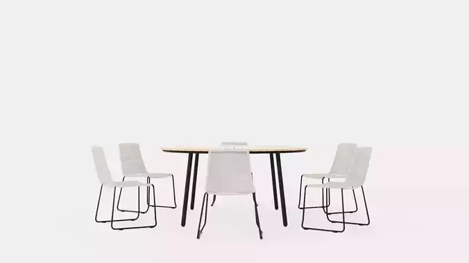 Bjorko and Reso dining set