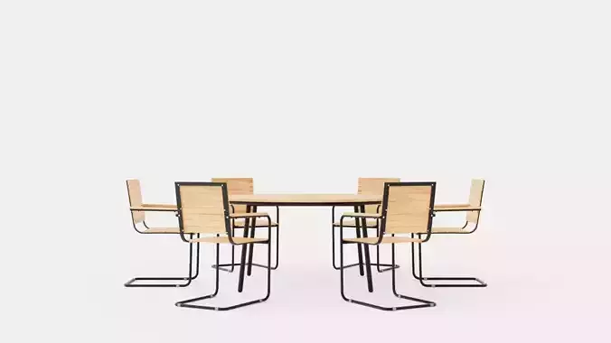 Malo and Reso dining set