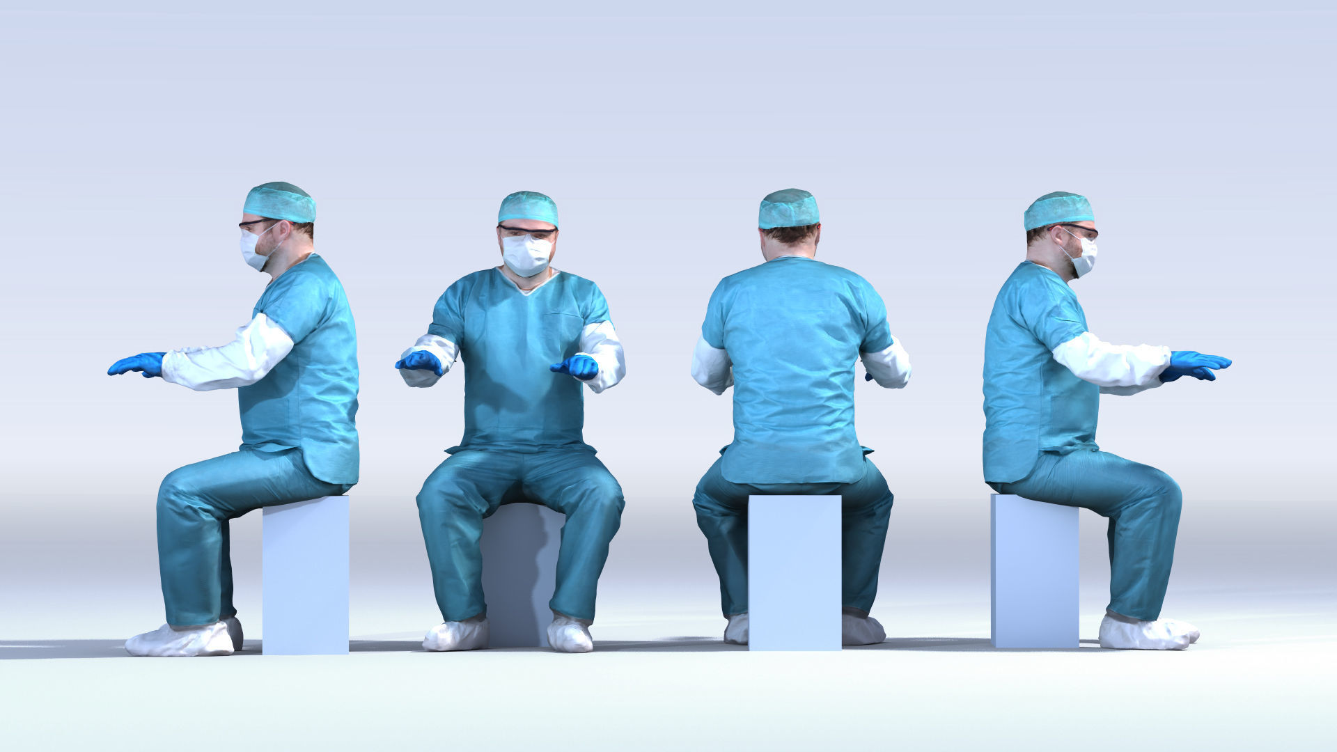 Dosch 3D - People - Clean Room Vol 2 3D model_5