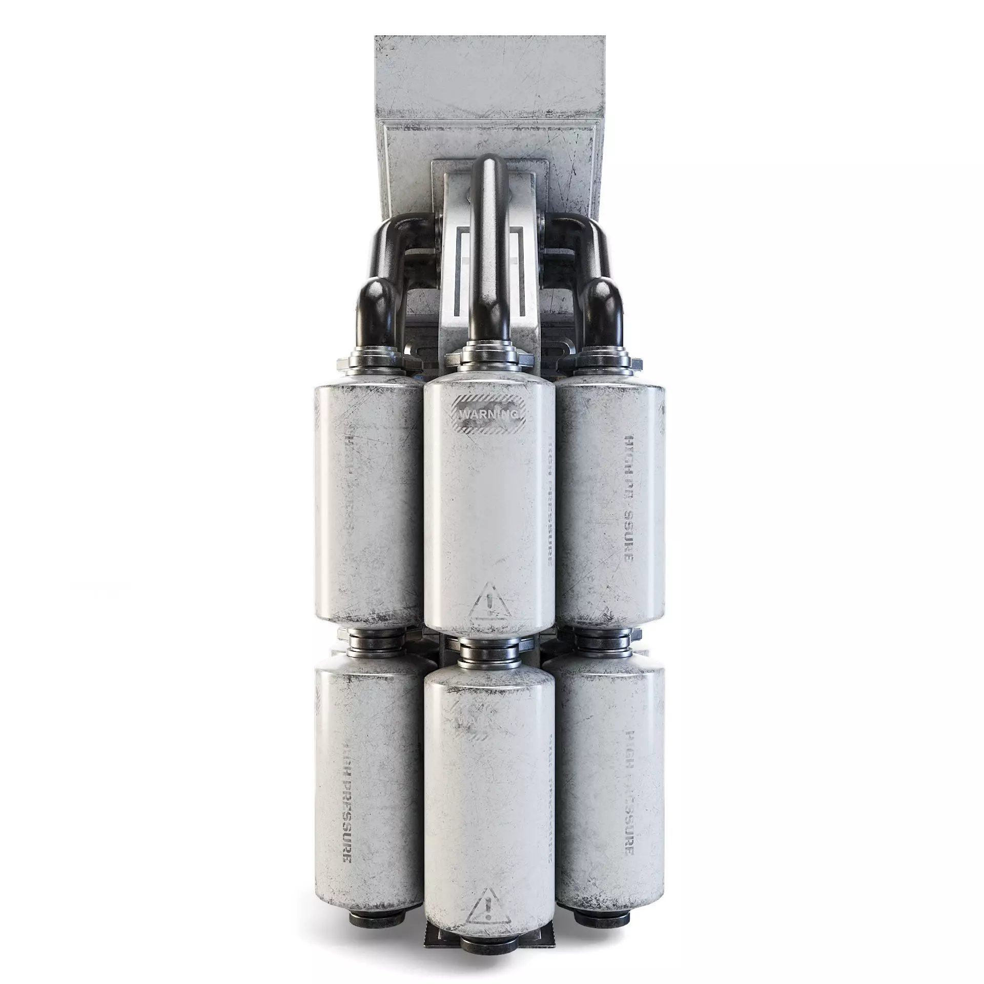 Space Station Wall 6 3D model_0