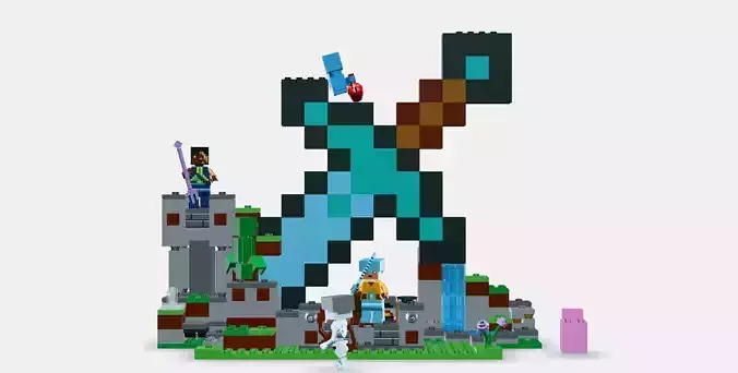 LEGO Minecraft The Sword Fortress 21244