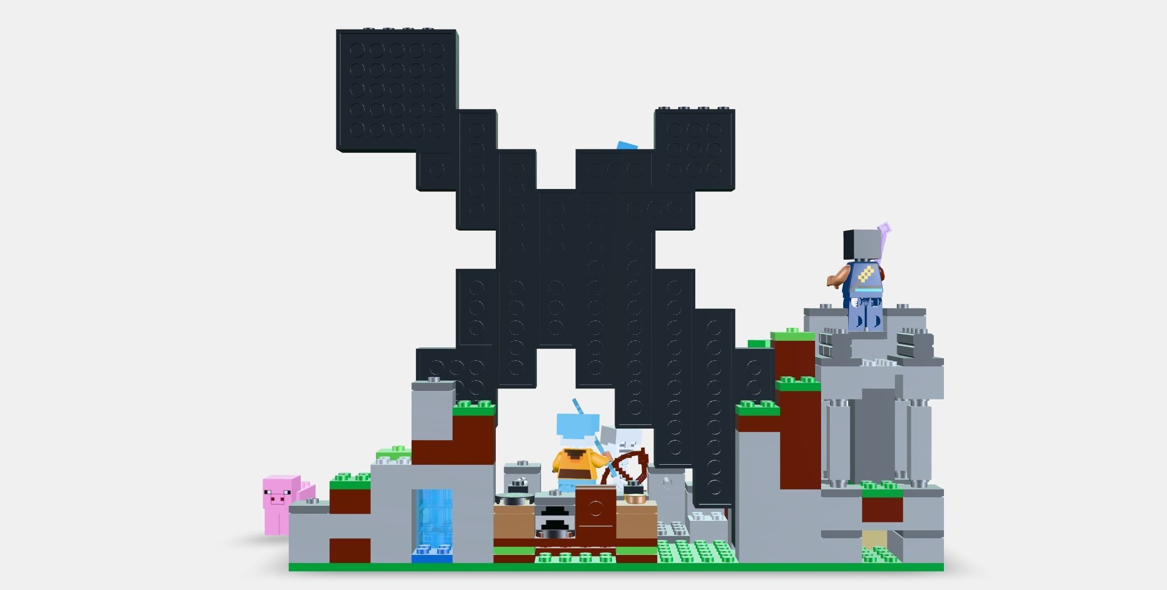 LEGO Minecraft The Sword Fortress 21244 3D model_15