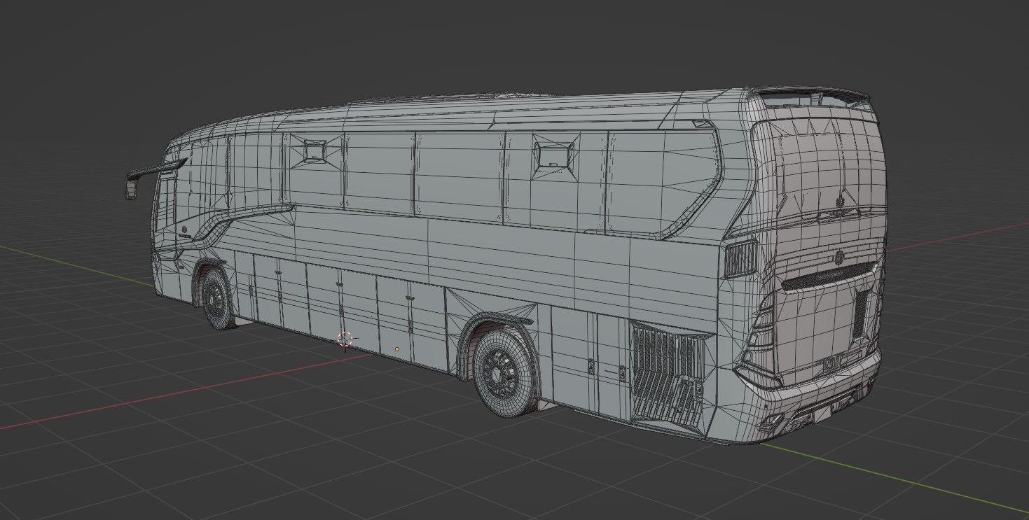 Busscar Vissta Buss 345 NB1 2024 3D model_28