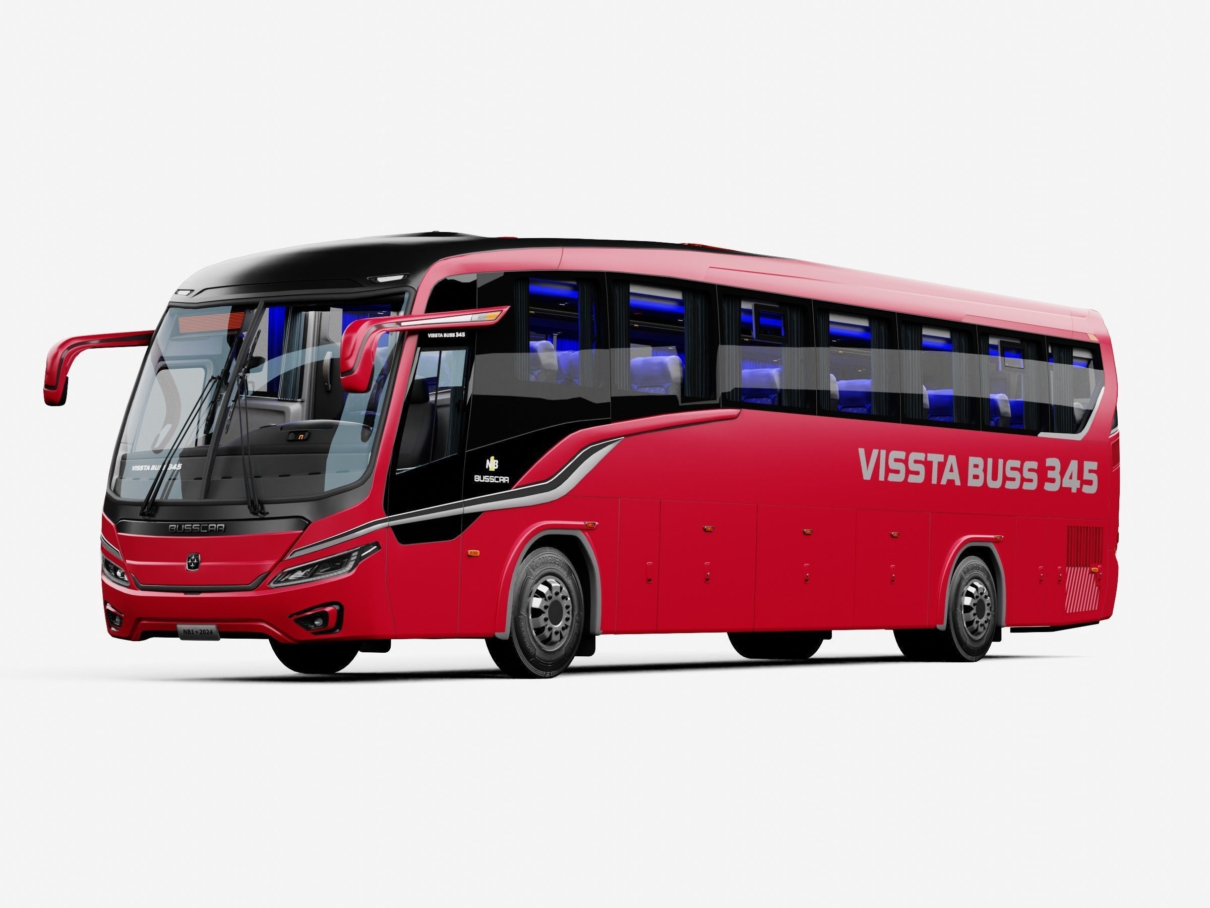 Busscar Vissta Buss 345 NB1 2024 3D model_2