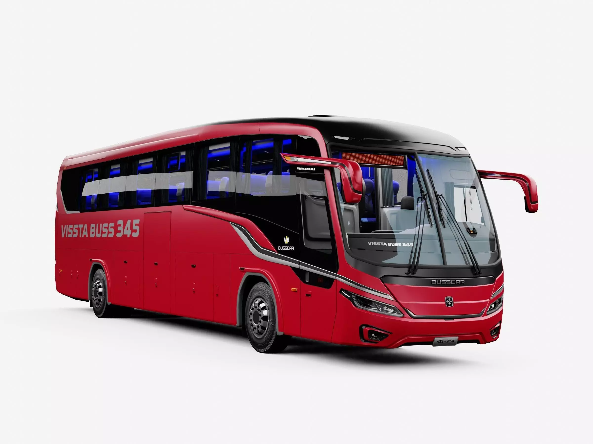 Busscar Vissta Buss 345 NB1 2024 3D model_0