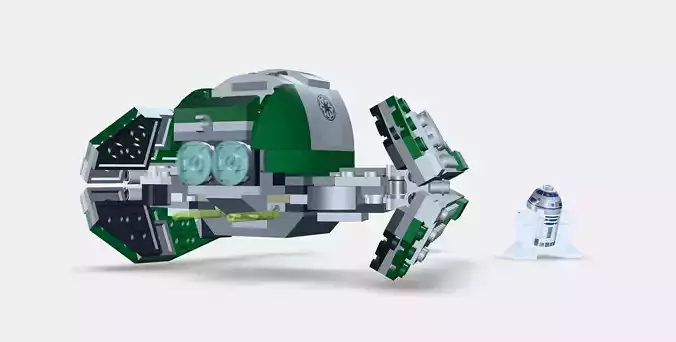 LEGO Star Wars 75360 Yoda Jedi Starfighter-e