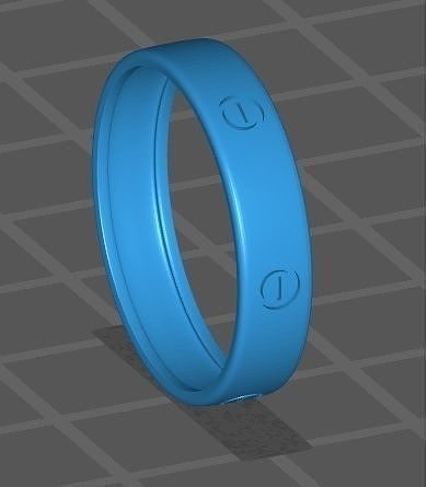 cartier Free 3D print model