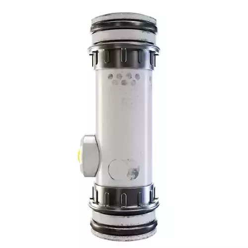 Space Station Wall Round Container