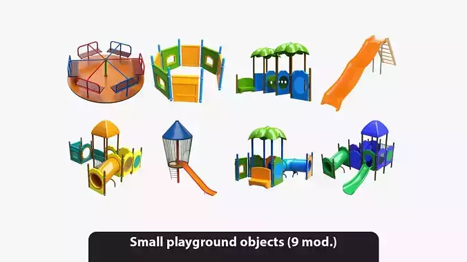 Small playground objects