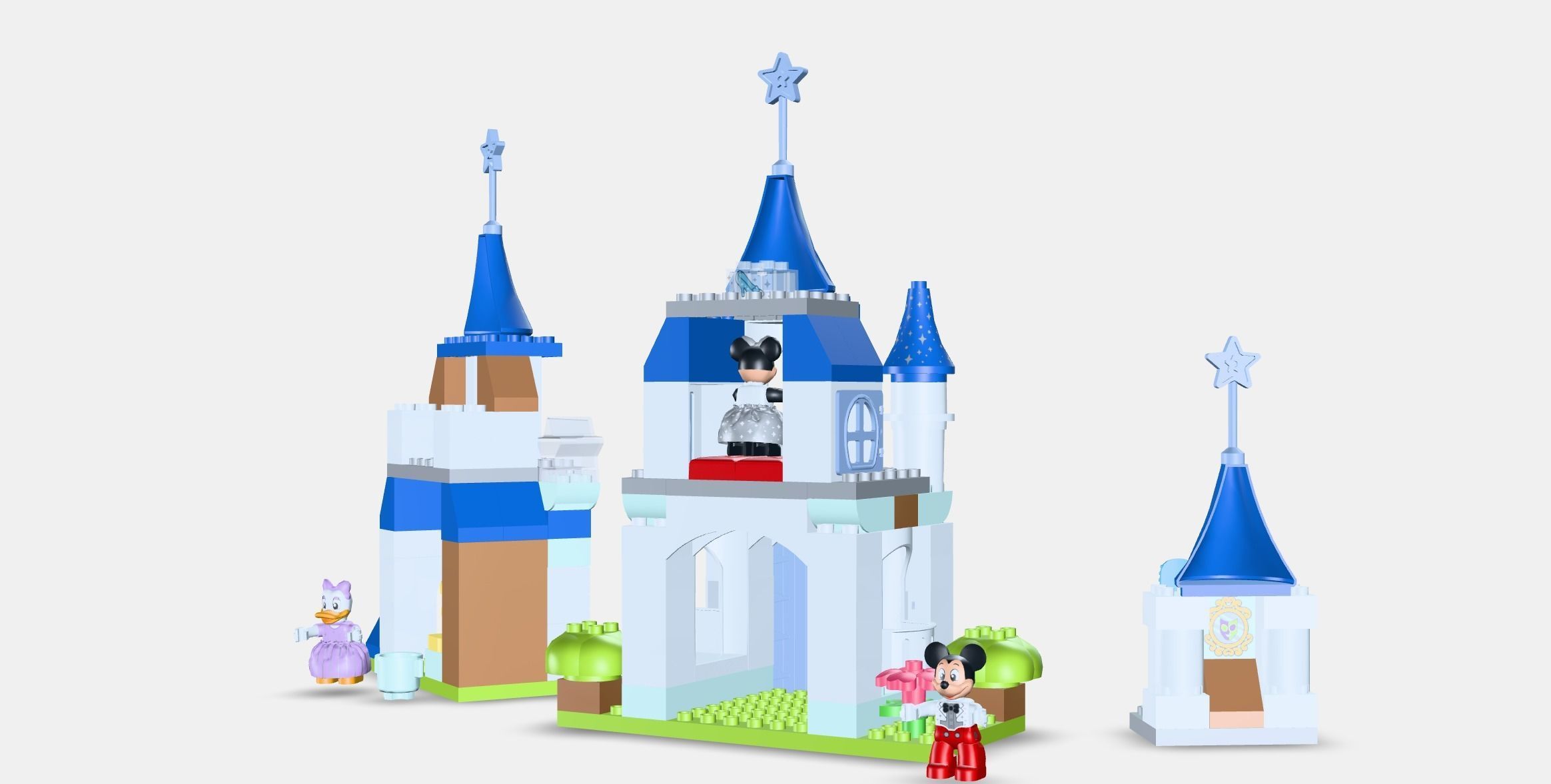 LEGO DUPLO - Disney 3-in-1 Enchanted Castle 10998 3D model | CGTrader