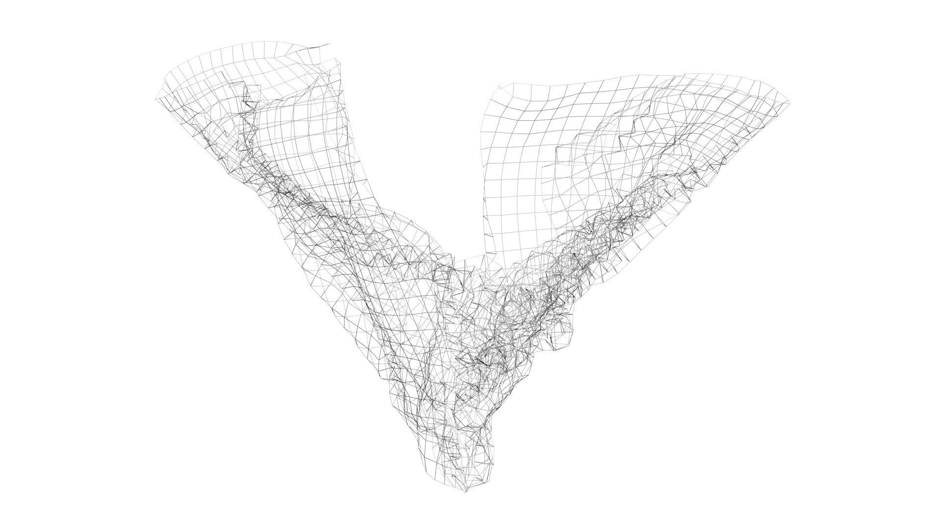 Paper With Crumpling Animation 3D model_29