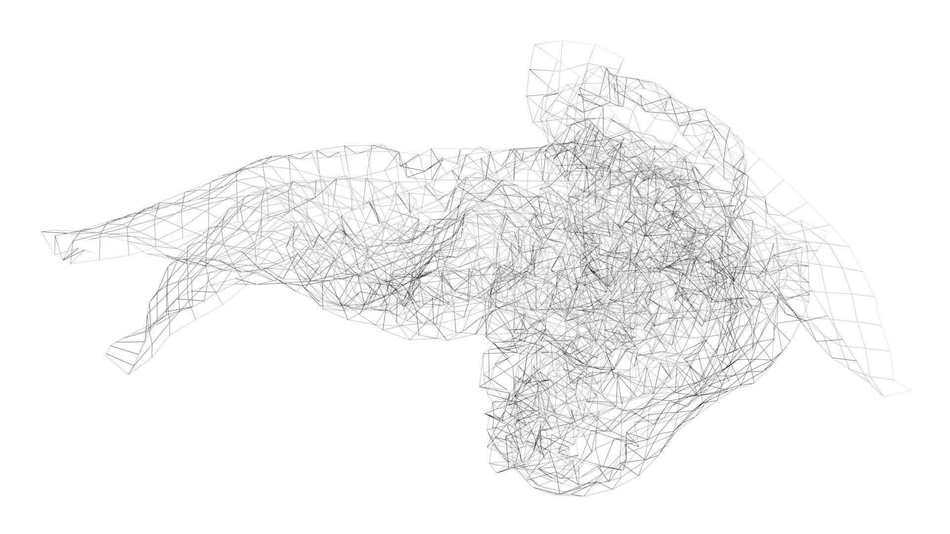 Paper With Crumpling Animation 3D model_23