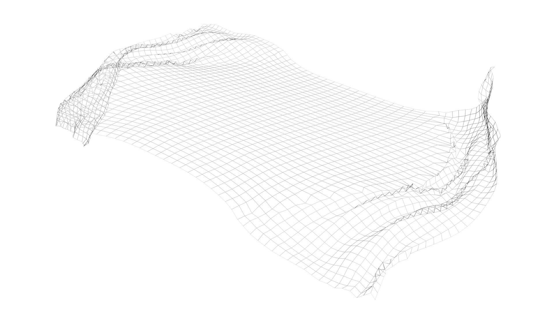 Paper With Crumpling Animation 3D model_34