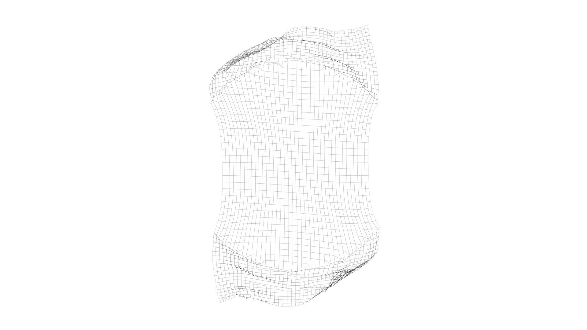 Paper With Crumpling Animation 3D model_35