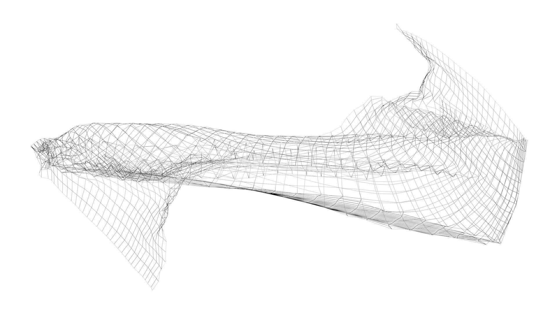 Paper With Crumpling Animation 3D model_32