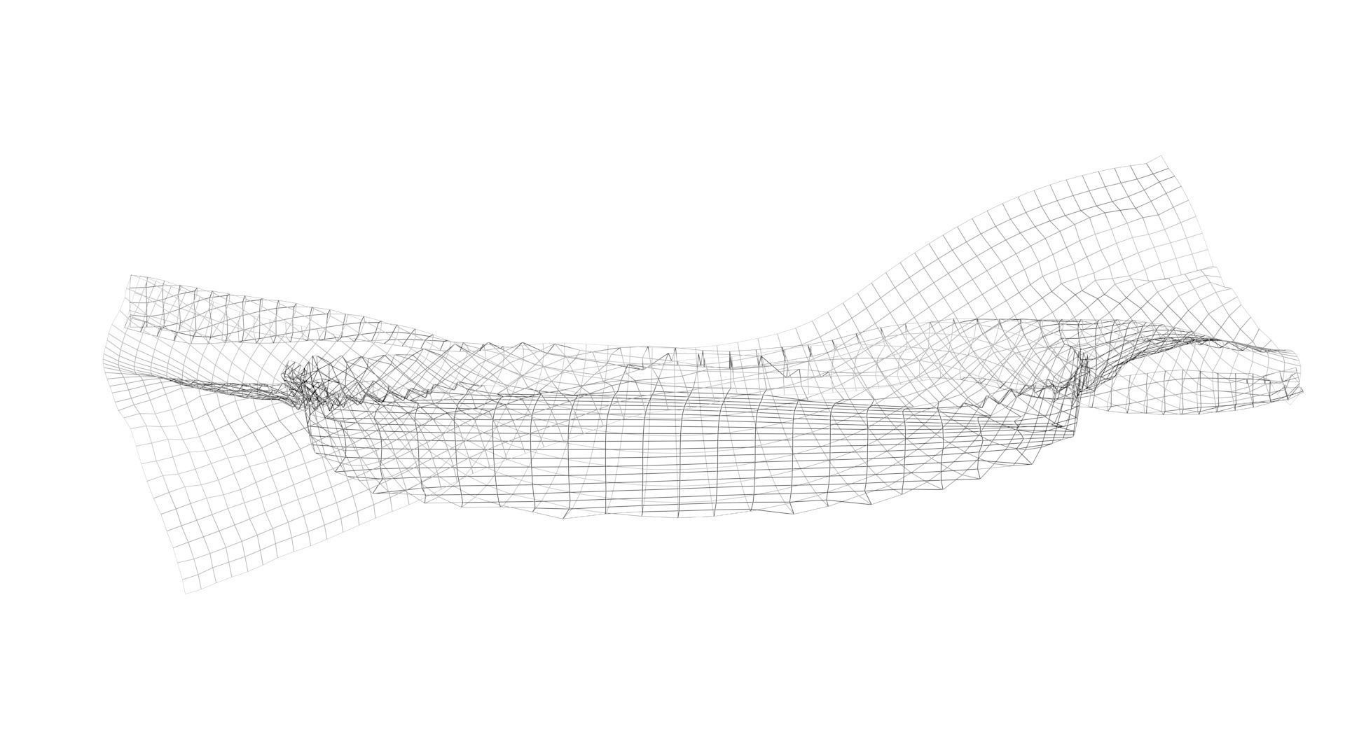 Paper With Crumpling Animation 3D model_33