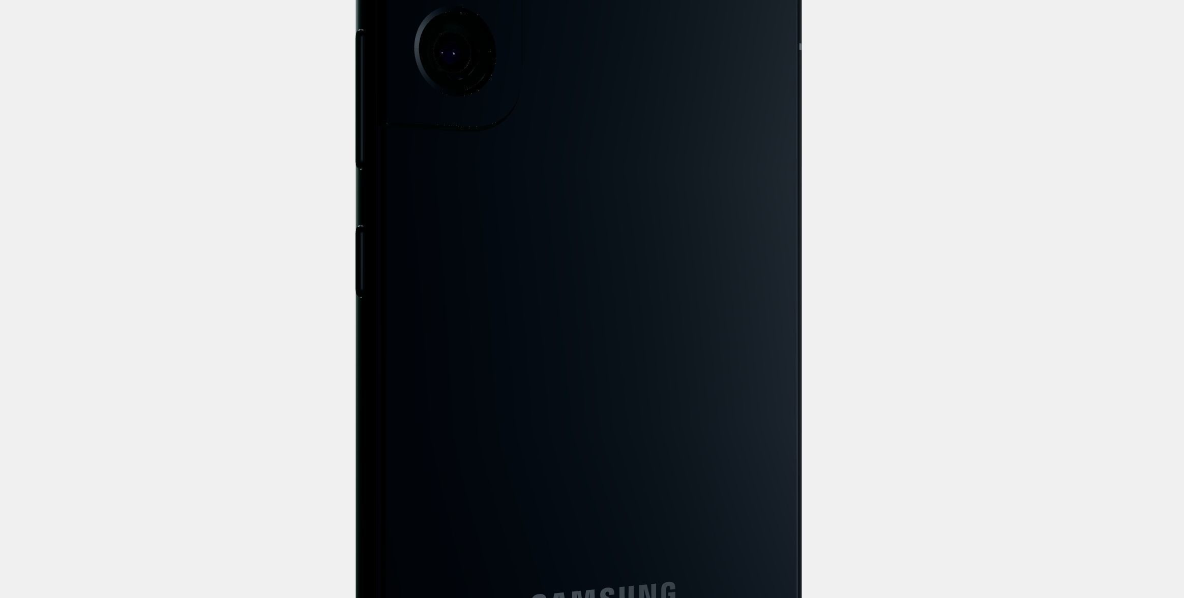 Samsung Galaxy S225G Fantom Black Low-poly 3D model_2