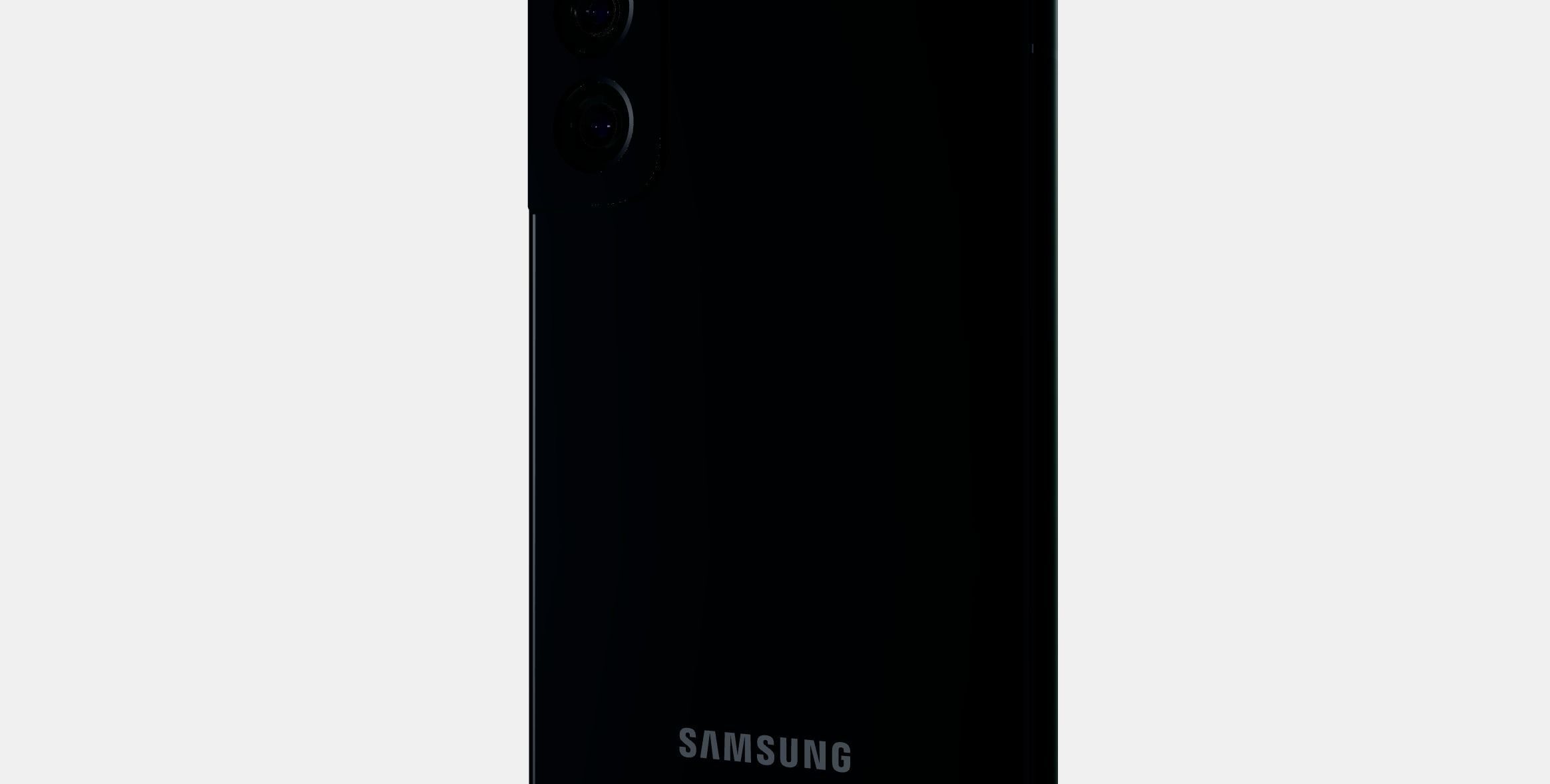 Samsung Galaxy S225G Fantom Black Low-poly 3D model_6