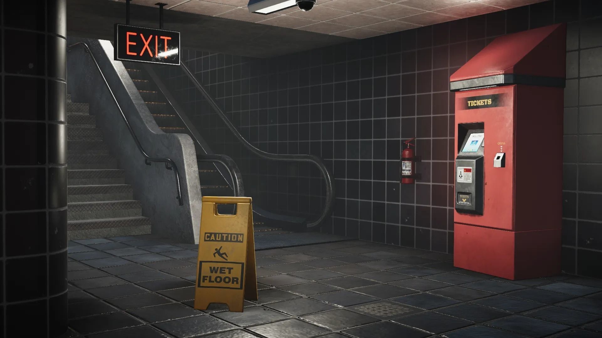 Modern City Downtown with Interiors Megapack Low-poly 3D model_6