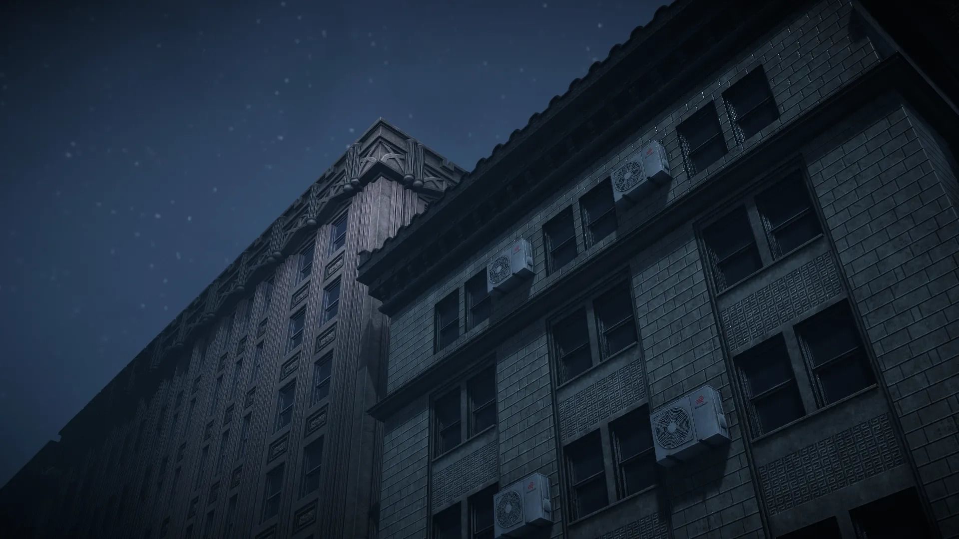 Modern City Downtown with Interiors Megapack Low-poly 3D model_14