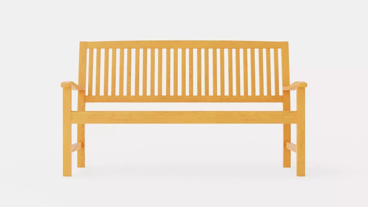 Boston 3-seater sofa Low-poly 3D model_0