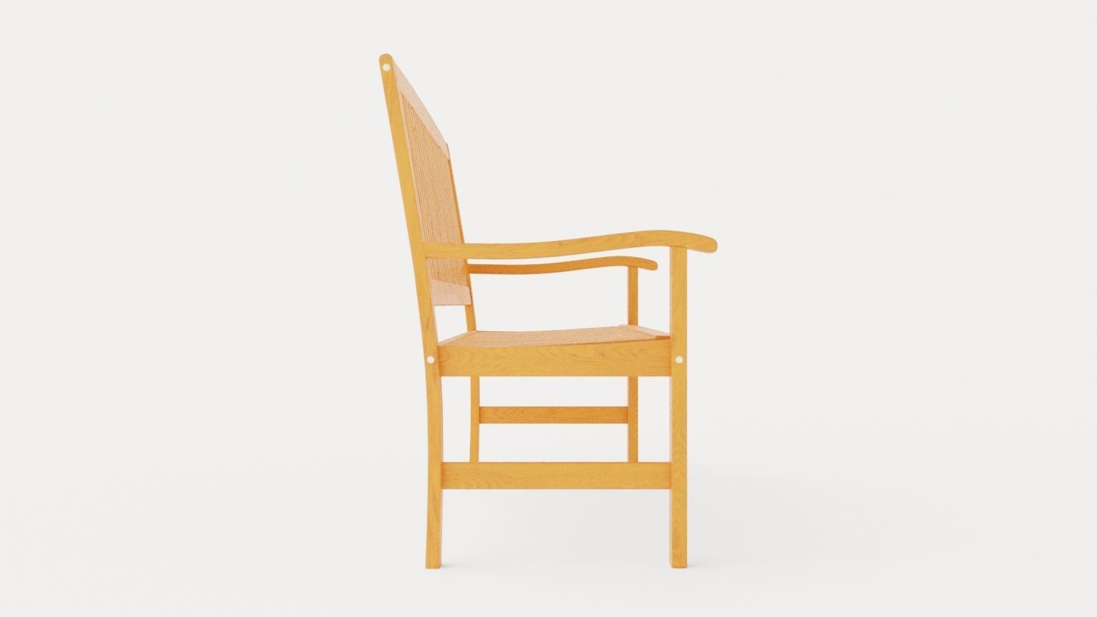 Boston 3-seater sofa Low-poly 3D model_2