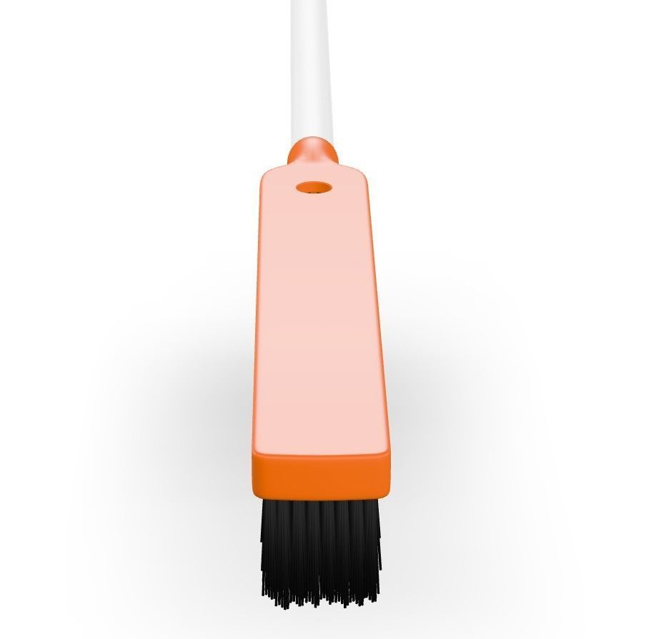 Cleaning Brush Low-poly 3D model_6